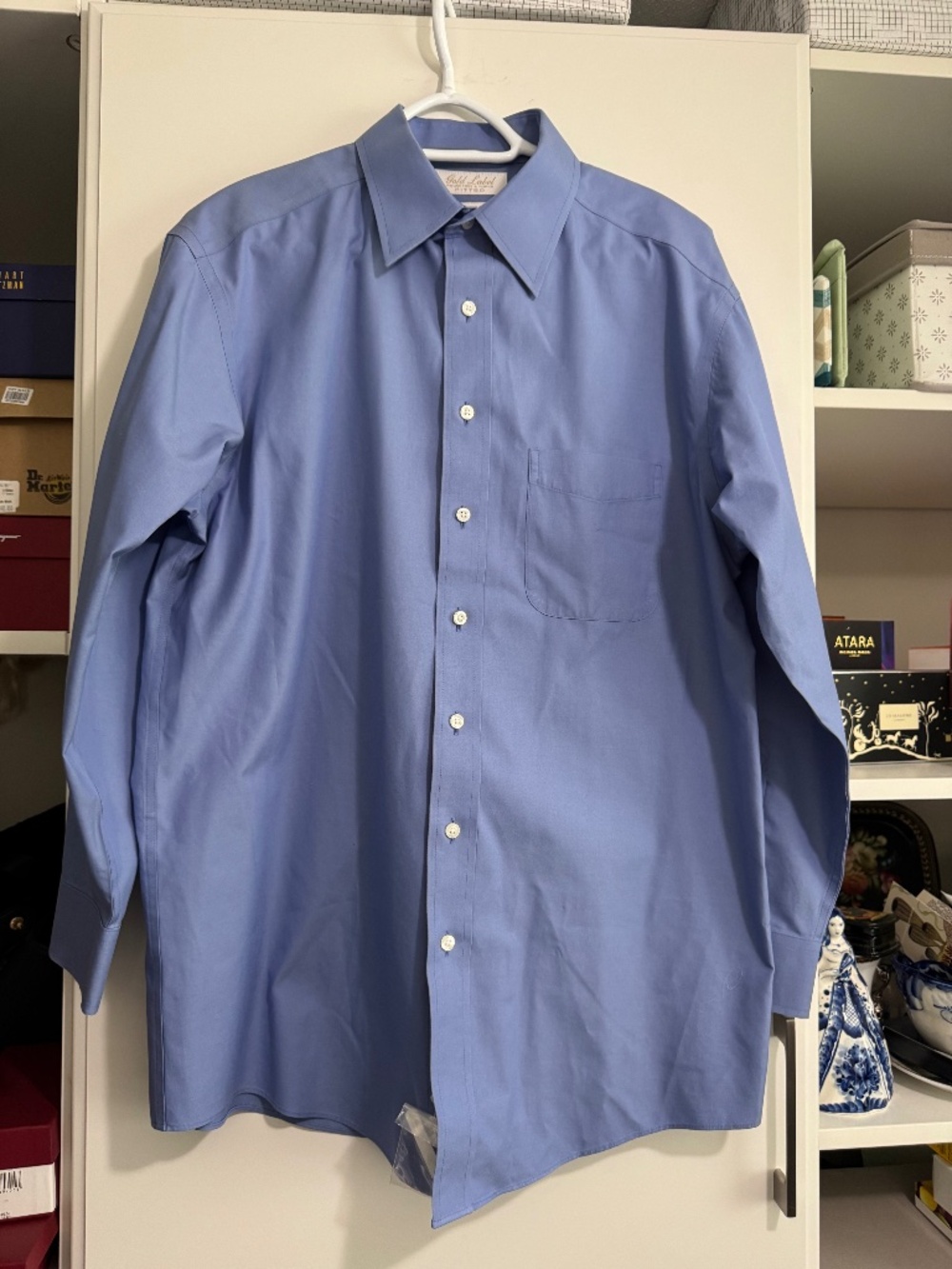 Gold Label, Size 16/32, 100% Cotton, Blue